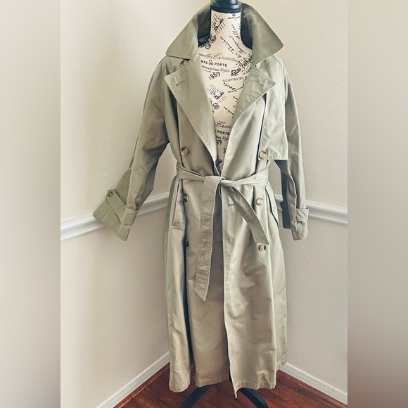 Evan Picone vintage trench coat XL - Picture 1 of 14